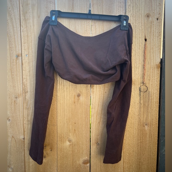 Gil Rodriguez - El Tigre Chiquito S Crop Top - Chocolate - Picture 4 of 4